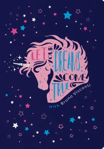 Записная книжка Unicorn Dream, А6, 32 листа, клетка обложка книги