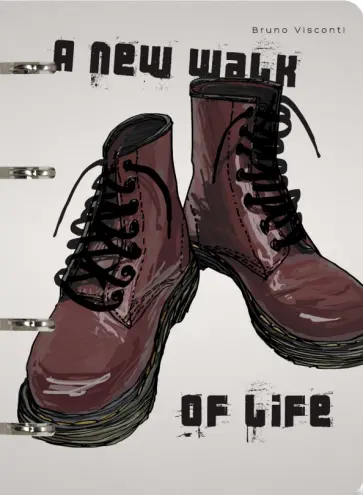 Тетрадь со сменным блоком Boots. Коричневые ботинки, А5+, 160 листов, линейка обложка книги