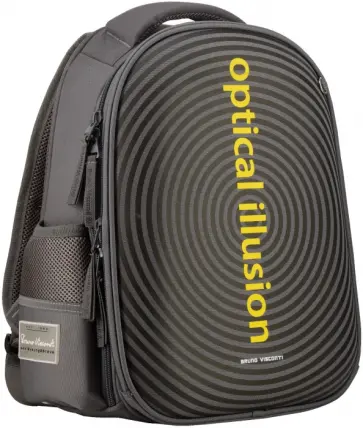 Рюкзак-капсула Круги, серый с эргономичной спинкой обложка книги