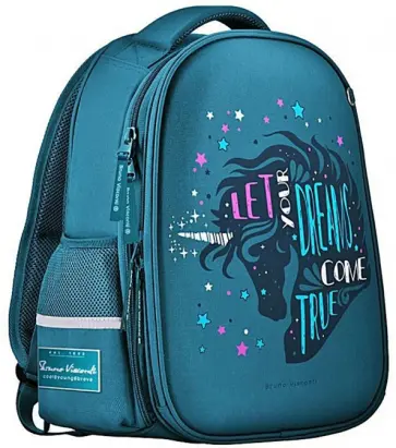 Рюкзак-облегченная капсула UNICORN, бирюзовый с эргономичной спинкой обложка книги