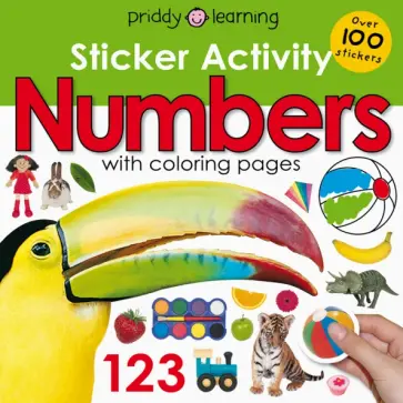 Roger Priddy - Sticker Activity. Numbers обложка книги
