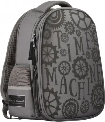 Рюкзак-облегченная капсула Машина времени, серый с эргономичной ссылкой обложка книги