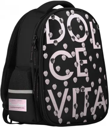 Рюкзак-облегченая капсула, черный, с эргономичной спинкой, VITA обложка книги