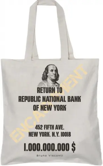 Сумка-шоппер White Миллион обложка книги