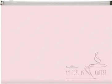 Папка с пластиковой застежкой Кофе брэйк, А4, в ассортименте Папка с пластиковой застежкой Кофе брэйк, А4, в ассортименте обложка книги