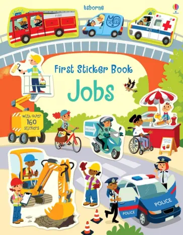 Hannah Watson - First Sticker Book. Jobs обложка книги