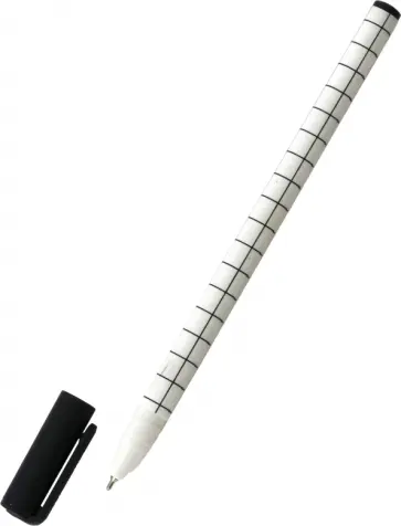 Ручка шариковая Simple Lines, синяя обложка книги