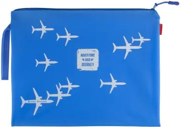 Папка Adventure, на молнии, силиконовая, А4 обложка книги