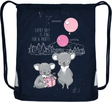 Мешок для обуви Нежные Коалы, синий обложка книги