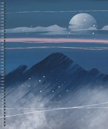 Тетрадь Inspiration, А5, 80 листов, клетка, в ассортименте обложка книги