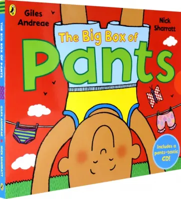 Giles Andreae - The Big Box of Pants (3 books + CD) обложка книги