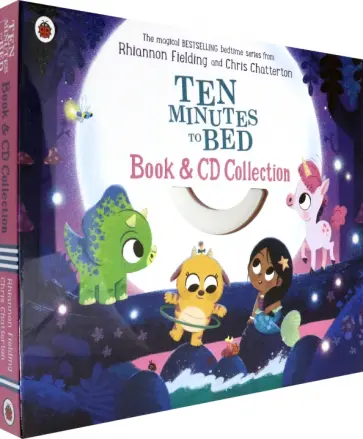 Rhiannon Fielding - 10 Minutes to Bed Book and CD collection обложка книги