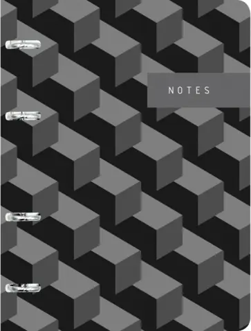 Тетрадь на кольцах Limited 1, 120 листов, клетка, точка обложка книги