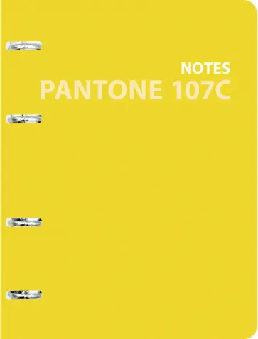 Тетрадь на кольцах Pantone line 2, 120 листов, клетка обложка книги