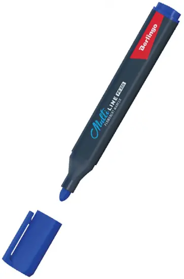 Маркер перманентный Multiline PE320, 3 мм., синий Маркер перманентный Multiline PE320, 3 мм., синий обложка книги