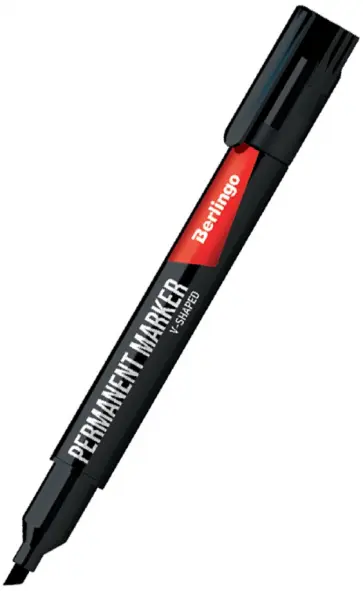 Маркер перманентный Multiline PE400, черный обложка книги