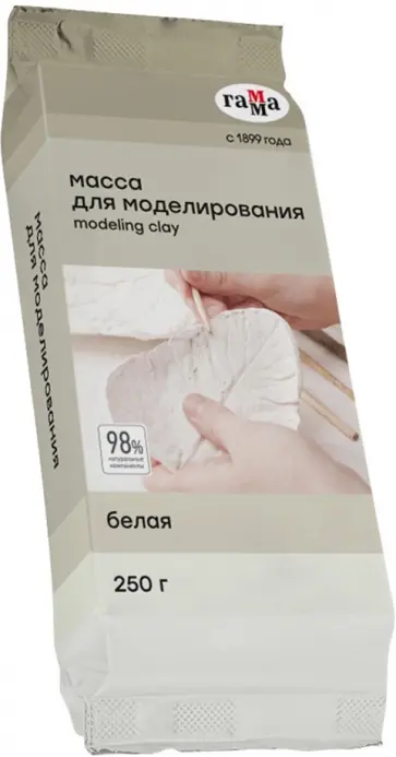 Масса д/модел."Хобби", самоотв.,белый,250г 1411191 обложка книги