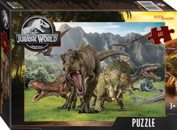 Мозаика Puzzle 60. Парк юрского периода Мозаика Puzzle 60. Парк юрского периода обложка книги