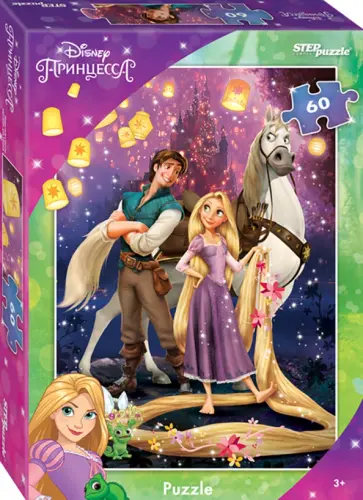 Мозаика Puzzle 60. Рапунцель-3 обложка книги