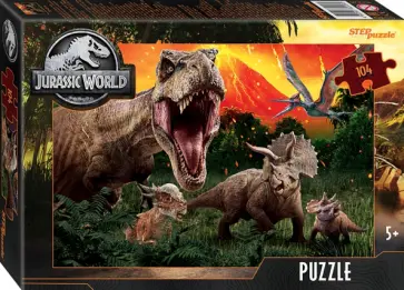 Мозаика Puzzle 104. Парк юрского периода Мозаика Puzzle 104. Парк юрского периода обложка книги