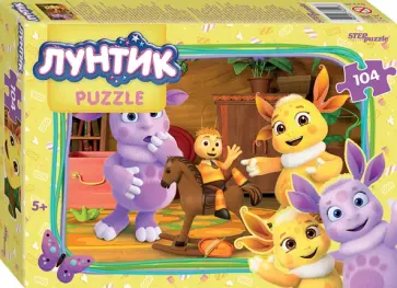 Мозаика Puzzle 104. Лунтик (new 1) Мозаика Puzzle 104. Лунтик (new 1) обложка книги