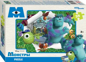 Мозаика Puzzle 35. Монстры обложка книги
