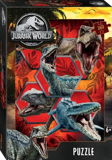 Мозаика. Puzzle 260. Парк юрского периода обложка книги