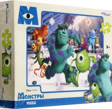 Мозаика. Puzzle 260. Монстры обложка книги