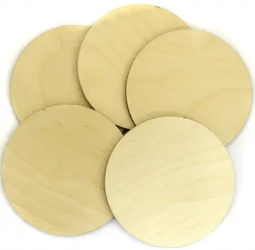 Заготовки для творчества Круг, 10 штук обложка книги