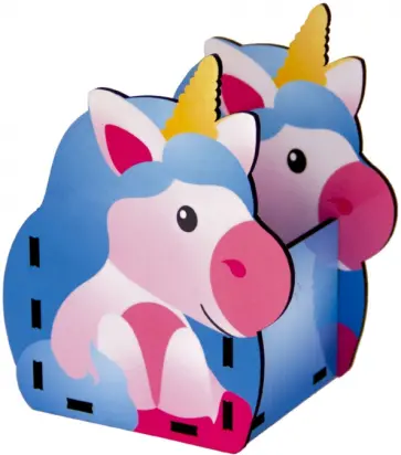 Карандашница Единорог с печатью обложка книги