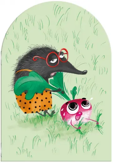 Блокнот Крот, 32 листа, точка обложка книги