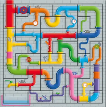 Головоломка. Водопровод. 23 детали обложка книги