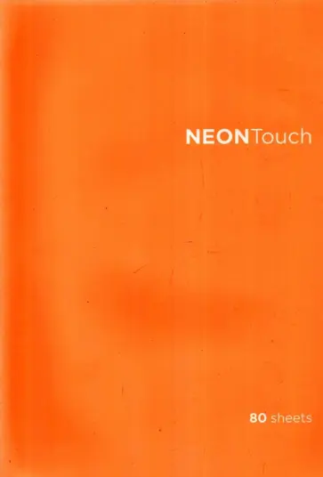 Тетрадь НеонТач, 80 листов, клетка, А4, в ассортименте обложка книги