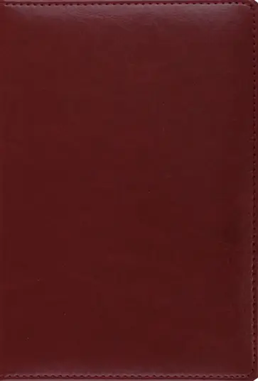 Ежедневник недатированный Berlin, 160 листов, А5, бордовый обложка книги