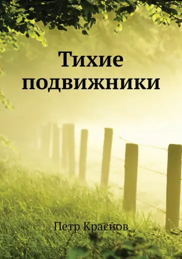 Петр Краснов - Тихие подвижники обложка книги