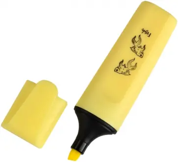 Текстовыделитель Рыбки, ванильный Текстовыделитель Рыбки, ванильный обложка книги