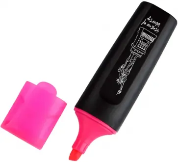 Текстовыделитель Нью-Йорк, розовый обложка книги