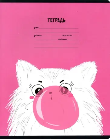 Тетрадь Хип Хоп Команда, 12 листов, клетка, А5+, в ассортименте обложка книги