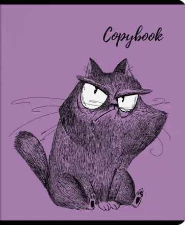 Тетрадь Крэйзи энималс, А5+, 48 листов, клетка, в ассортименте Тетрадь Крэйзи энималс, А5+, 48 листов, клетка, в ассортименте обложка книги