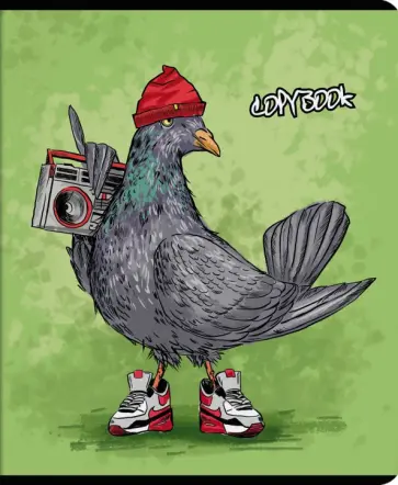 Тетрадь Звери на стиле, А5+, 48 листов, в ассортименте Тетрадь Звери на стиле, А5+, 48 листов, в ассортименте обложка книги