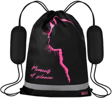 Мешок для сменной обуви Ночной кот обложка книги