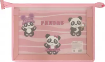 Папка для труда PANDAS, А4 обложка книги