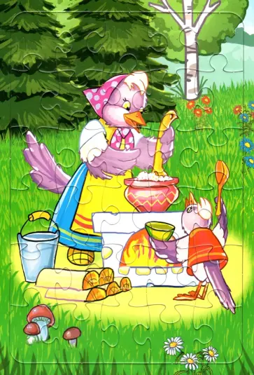 Пазл Сорока-белобока, 30 элементов обложка книги