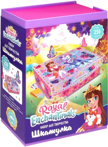 Шкатулка для декорирования Enchantimals обложка книги