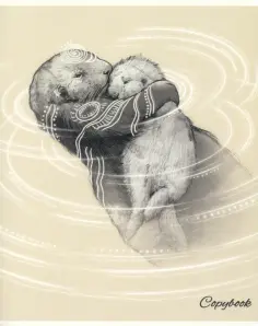 Тетрадь Тотемные животные, 48 листов, клетка, в ассортименте обложка книги