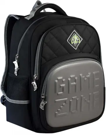 Рюкзак школьный, полиэстер,Гейм зона обложка книги