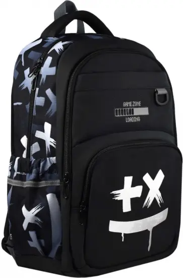 Рюкзак школьный, полиэстер, Геймер обложка книги