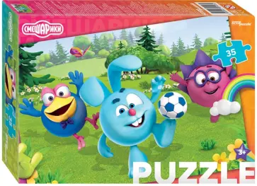 Мозаика puzzle-35 Смешарики, new обложка книги