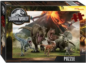 Мозаика puzzle-35 Парк юрского периода обложка книги