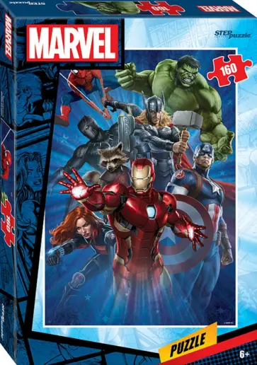 Мозаика puzzle 160 Marvel, new обложка книги